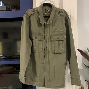 Navy Green Work/Military Jacket